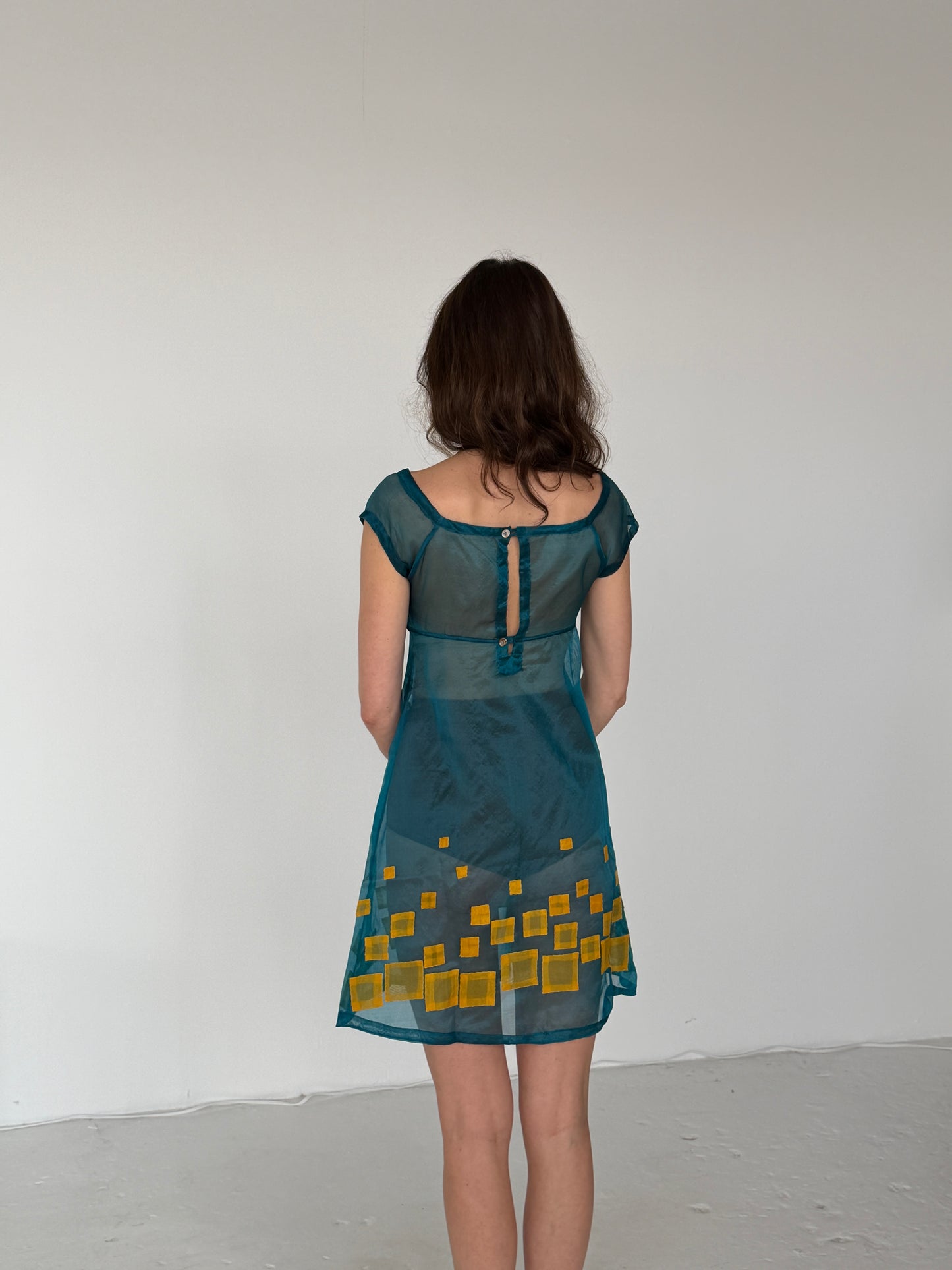 Romeo Gigli 90s Silk Dress