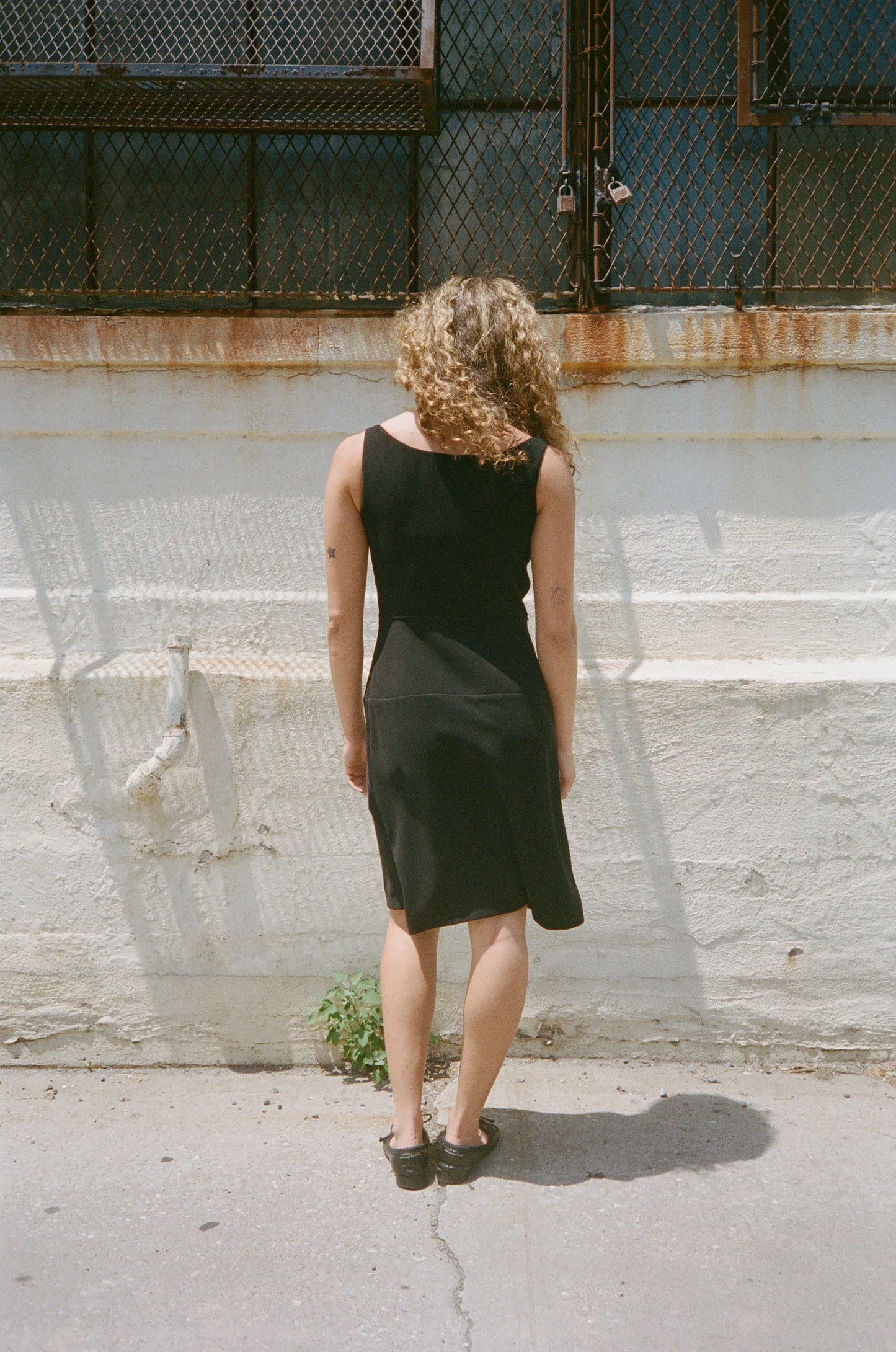 90s BALENCIAGA BLACK DRESS