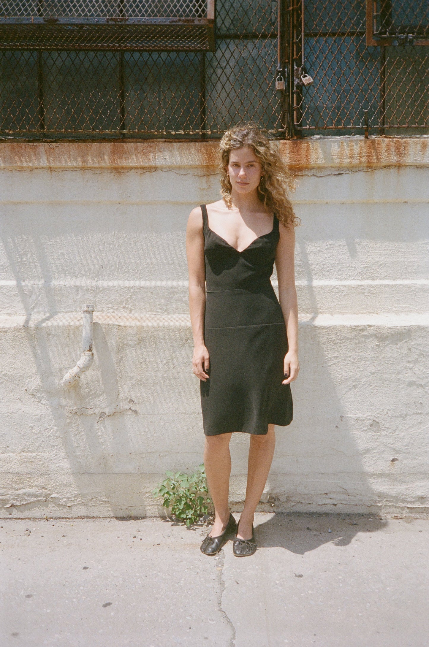 90s BALENCIAGA BLACK DRESS