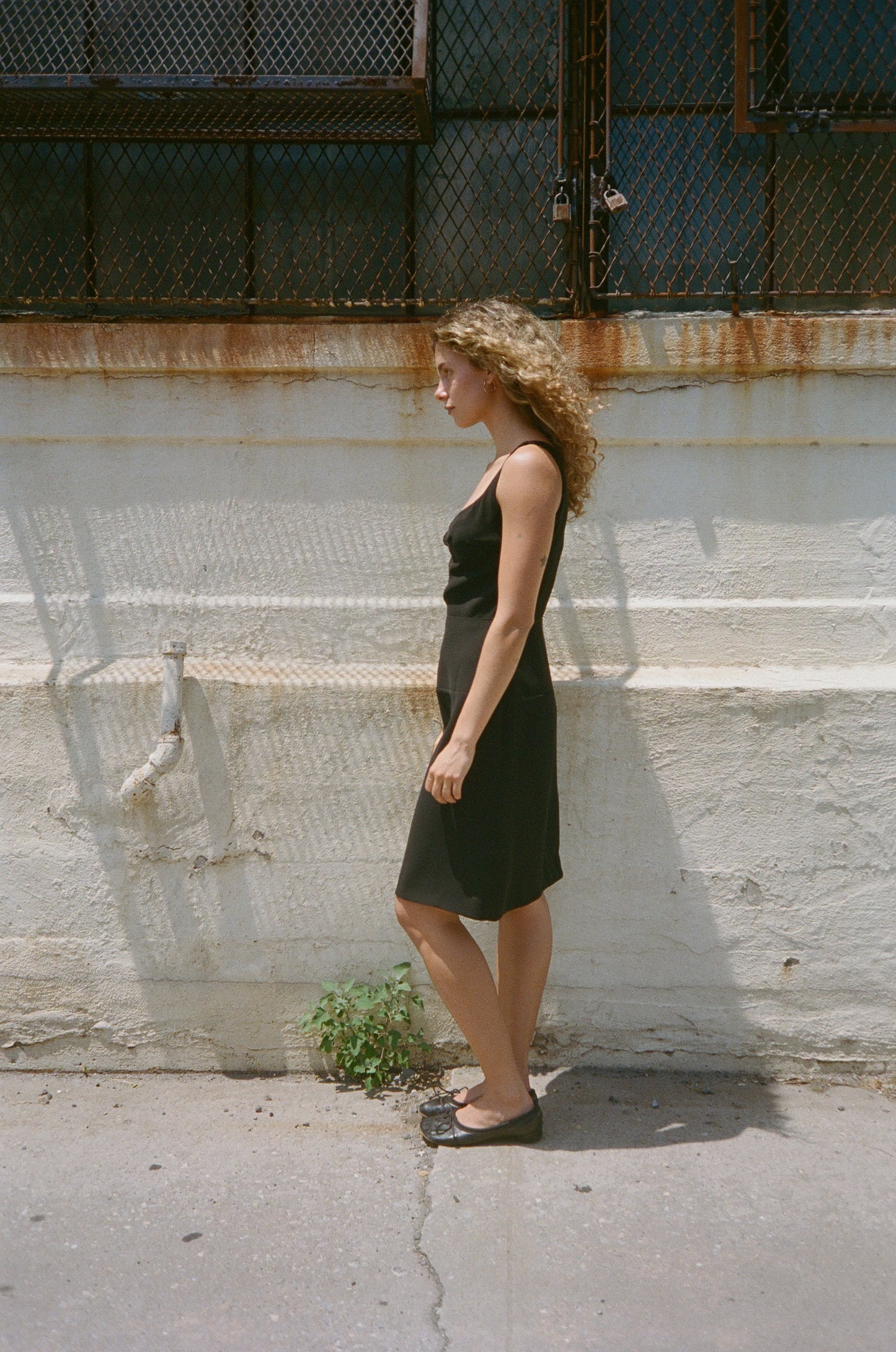 90s BALENCIAGA BLACK DRESS