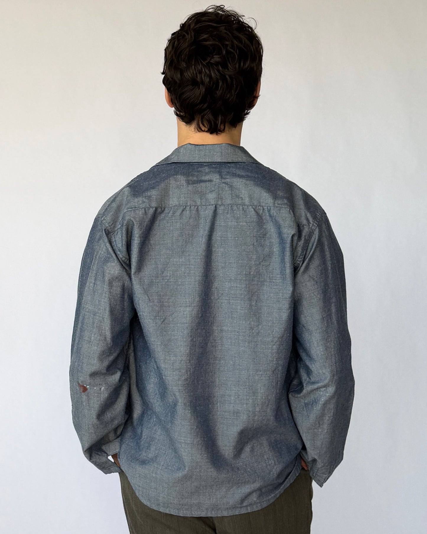 Back view of Vintage Altro Workshops Uniform Shirt