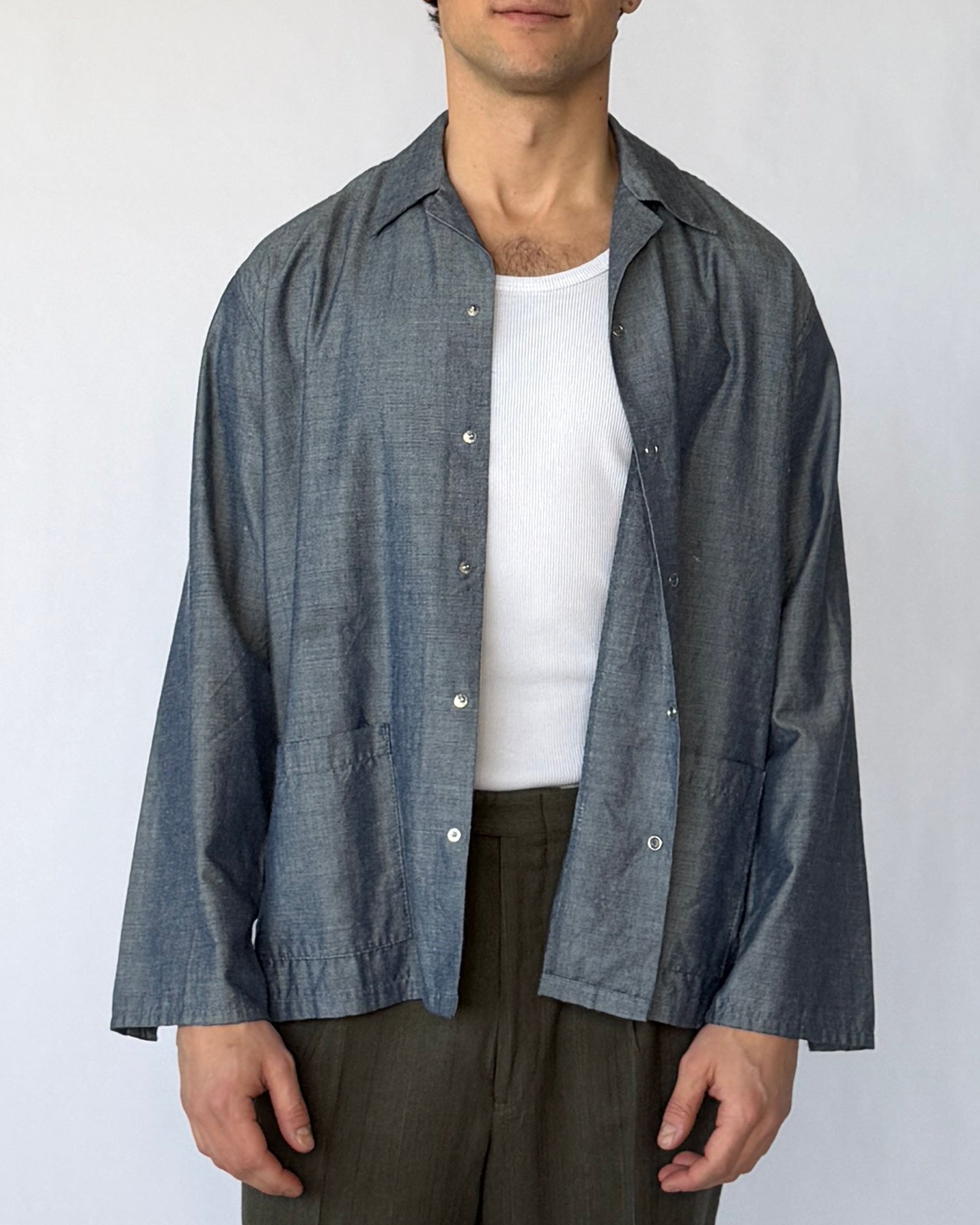 Close up view of Vintage Altro Workshops Uniform Shirt