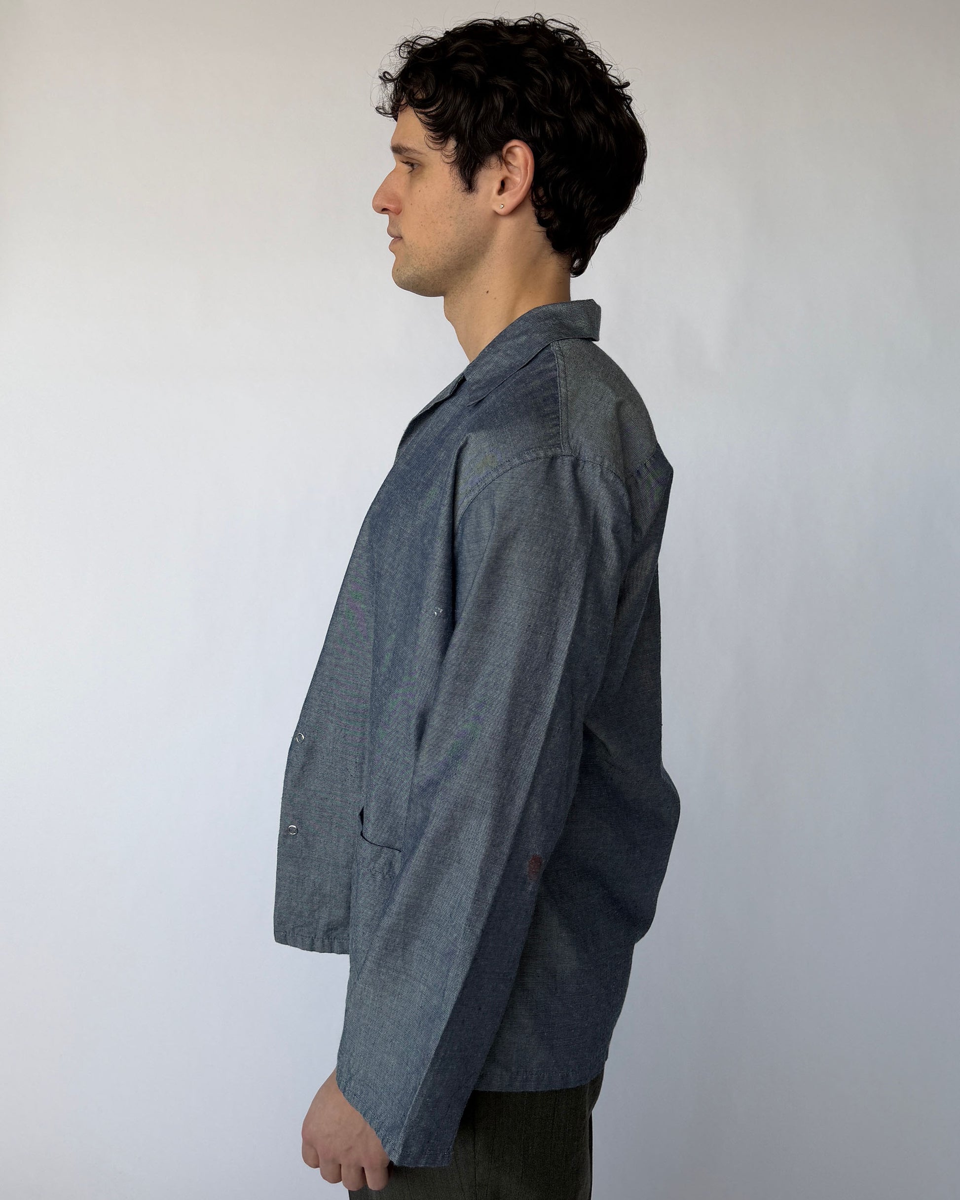 Side view of Vintage Altro Workshops Uniform Shirt