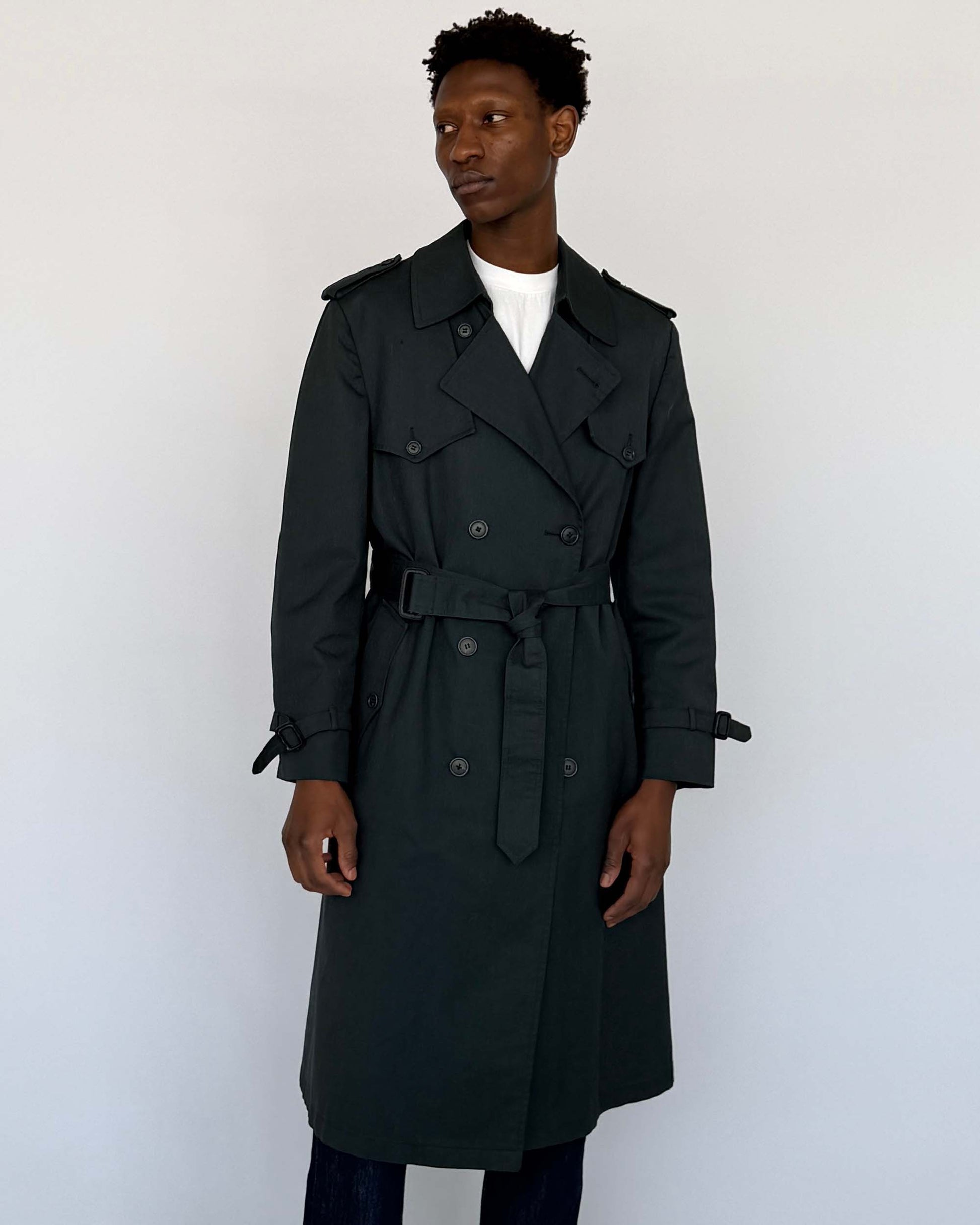 Christian Dior Wool Lined Trench Coat