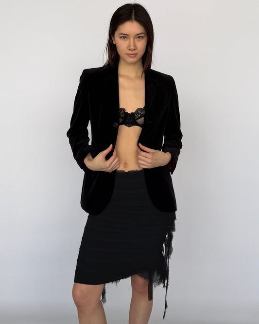 Hervé Léger Chiffon Skirt
