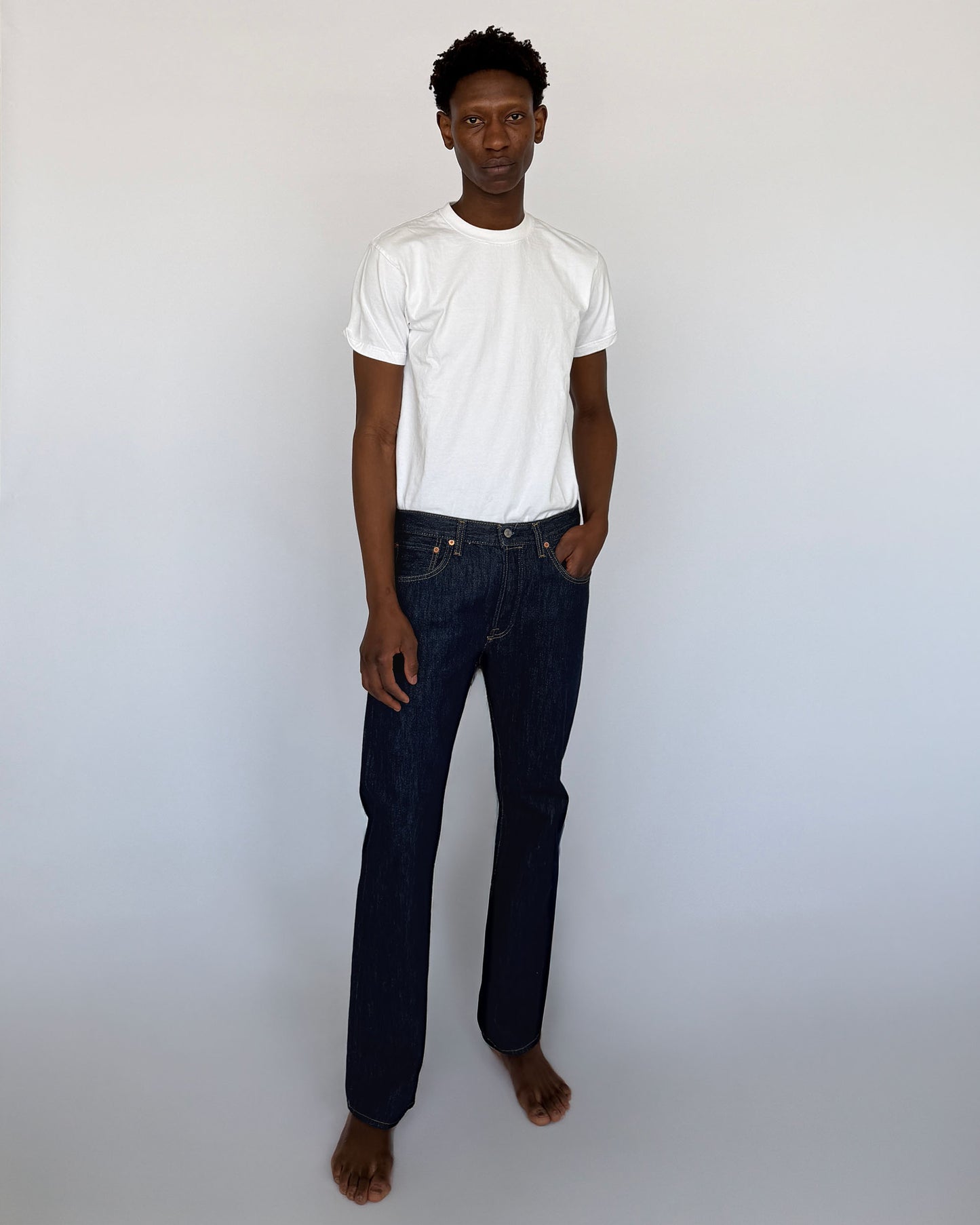 Raw indigo vintage Levi's 501