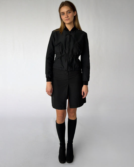 Vintage Plein Sud Nylon Skirt and Jacket Set