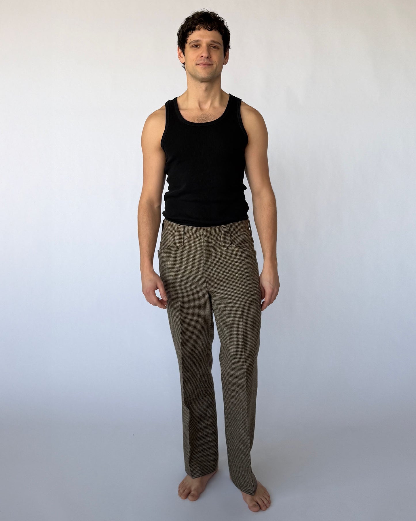 Vintage Pendelton Houndstooth Trousers