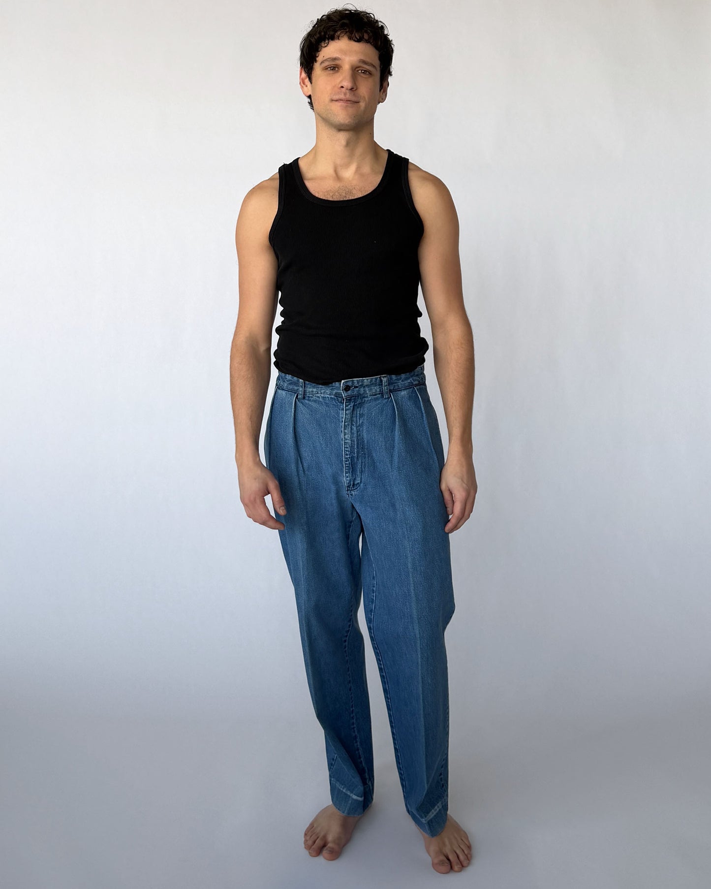 Vintage Polo Ralph Lauren Pleated Jeans