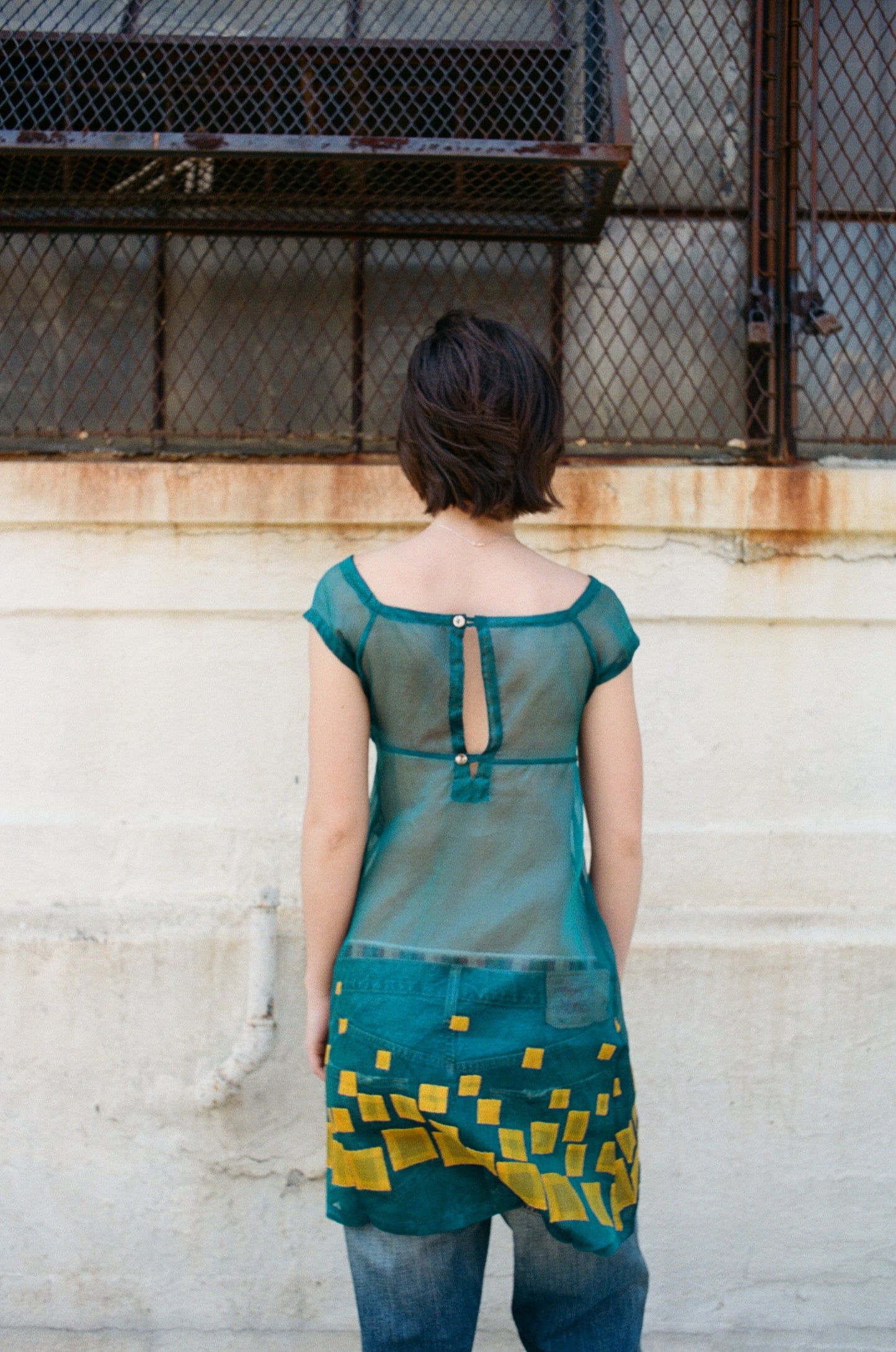 Romeo Gigli 90s Silk Dress