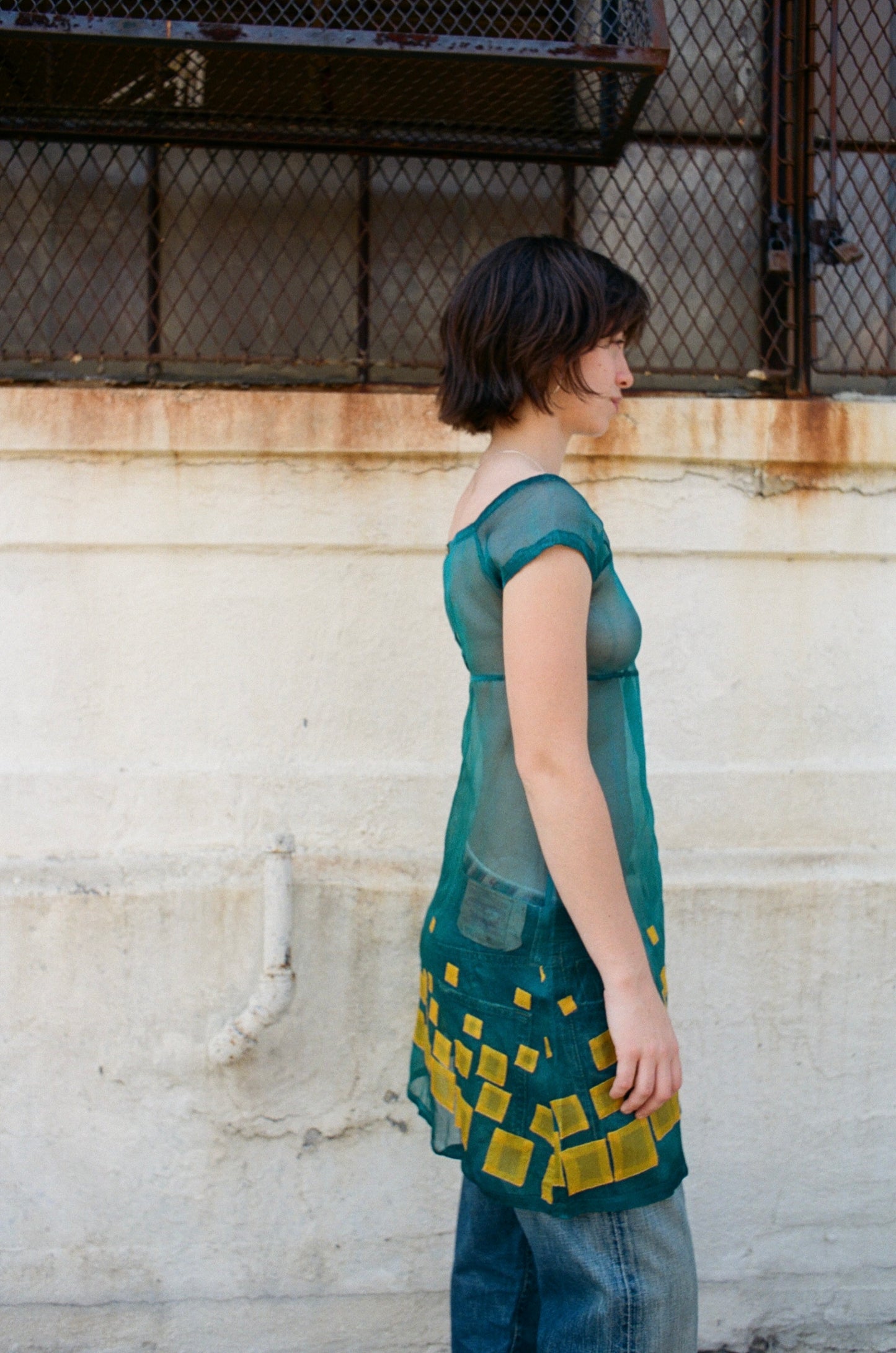 Romeo Gigli 90s Silk Dress