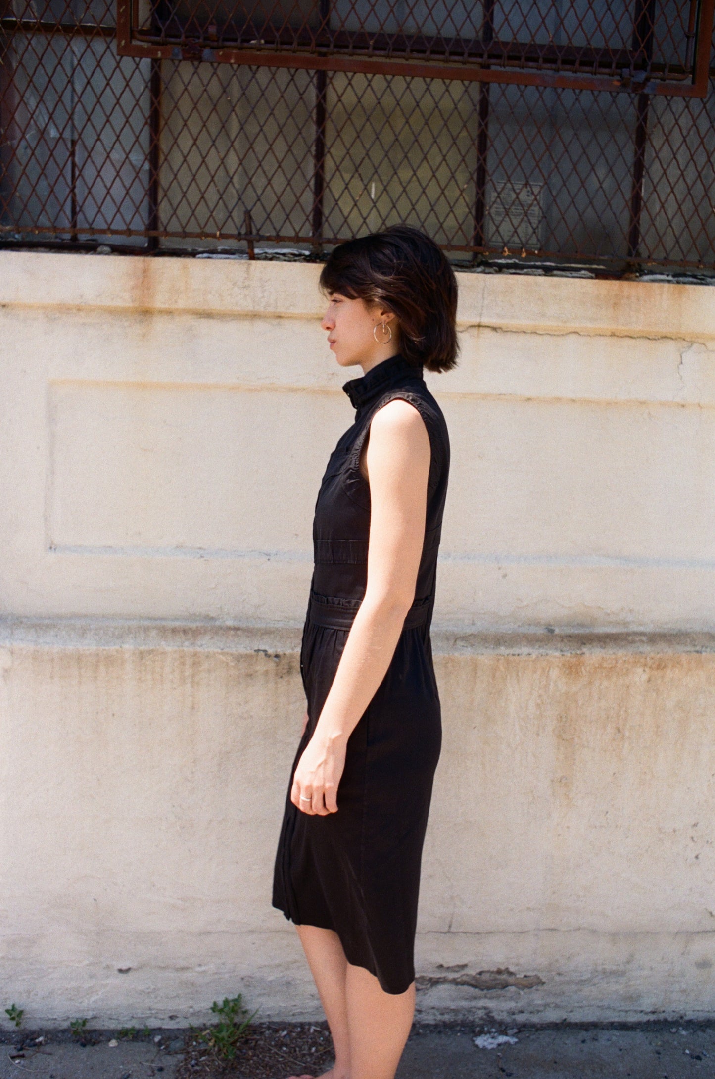 Yves Saint Laurent Rive Gauche 2000s Black Dress